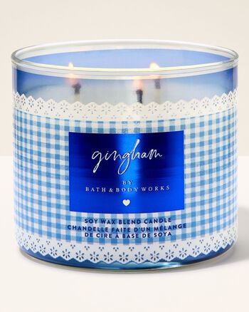 Gingham 3-Wick Candle เทียนหอม 3 ไส้