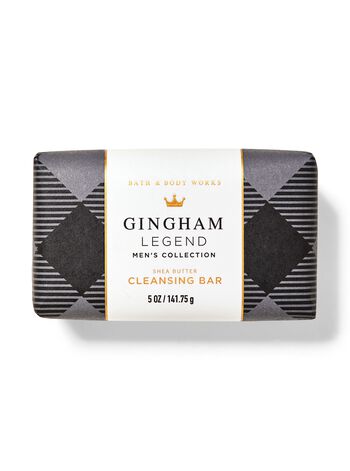 Gingham Legend Shea Butter Cleansing Bar สบู่ก้อน