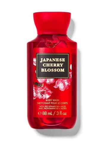 Japanese Cherry Blossom Travel Size Body Wash สบู่อาบน้ำขนาดพกพา