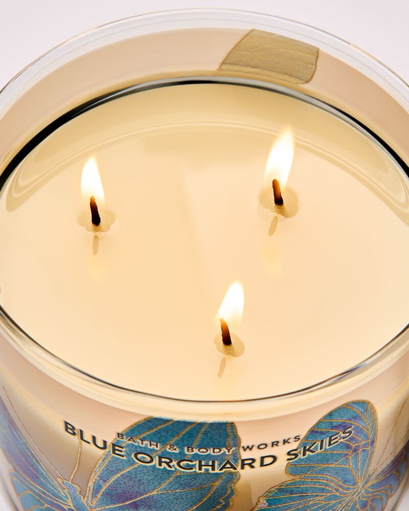 Blue Orchard Skies 3-Wick Candle เทียนหอม 3 ไส้