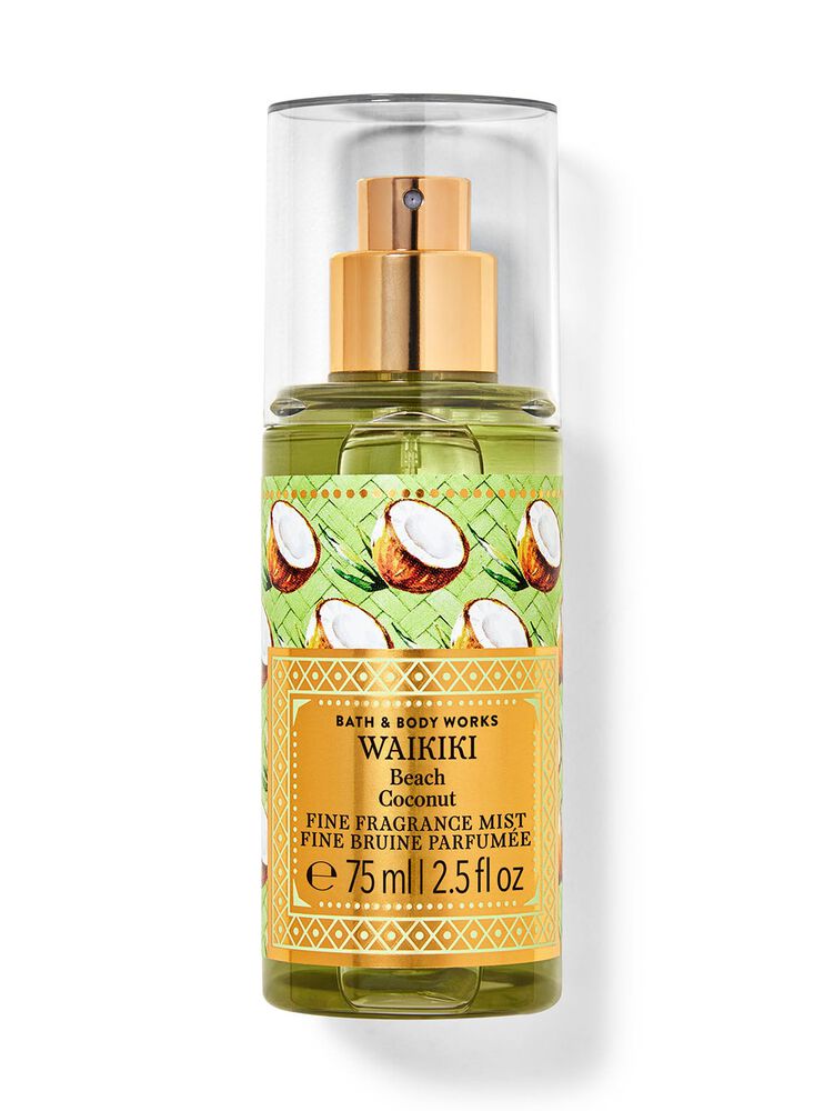 Waikiki Beach Coconut Travel Size Fine Fragrance Mist มิสต์ขนาดพกพา
