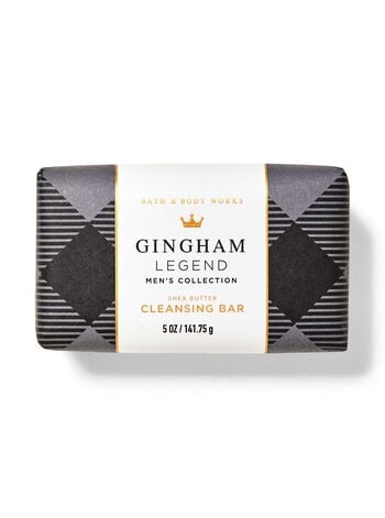 Gingham Legend Shea Butter Cleansing Bar สบู่ก้อน