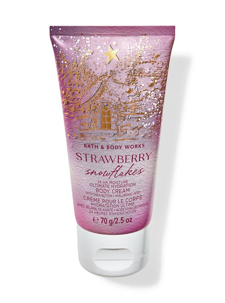 Strawberry Snowflakes Travel Size Ultimate Hydration Body Cream บอดี้ครีมขนาดพกพา