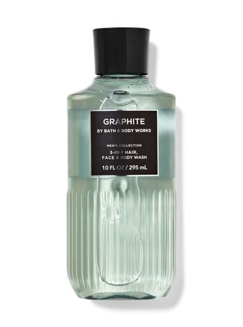 Graphite 3-in-1 Hair, Face & Body Wash สบู่สูตร 3-in-1