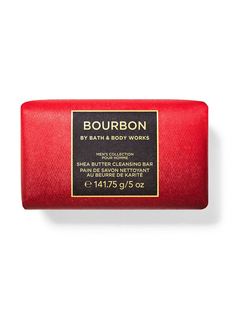 Bourbon Shea Butter Cleansing Bar สบู่ก้อน
