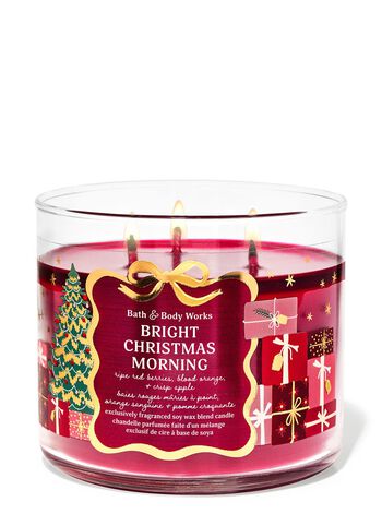 Bright Christmas Morning 3-Wick Candle เทียนหอม 3 ไส้