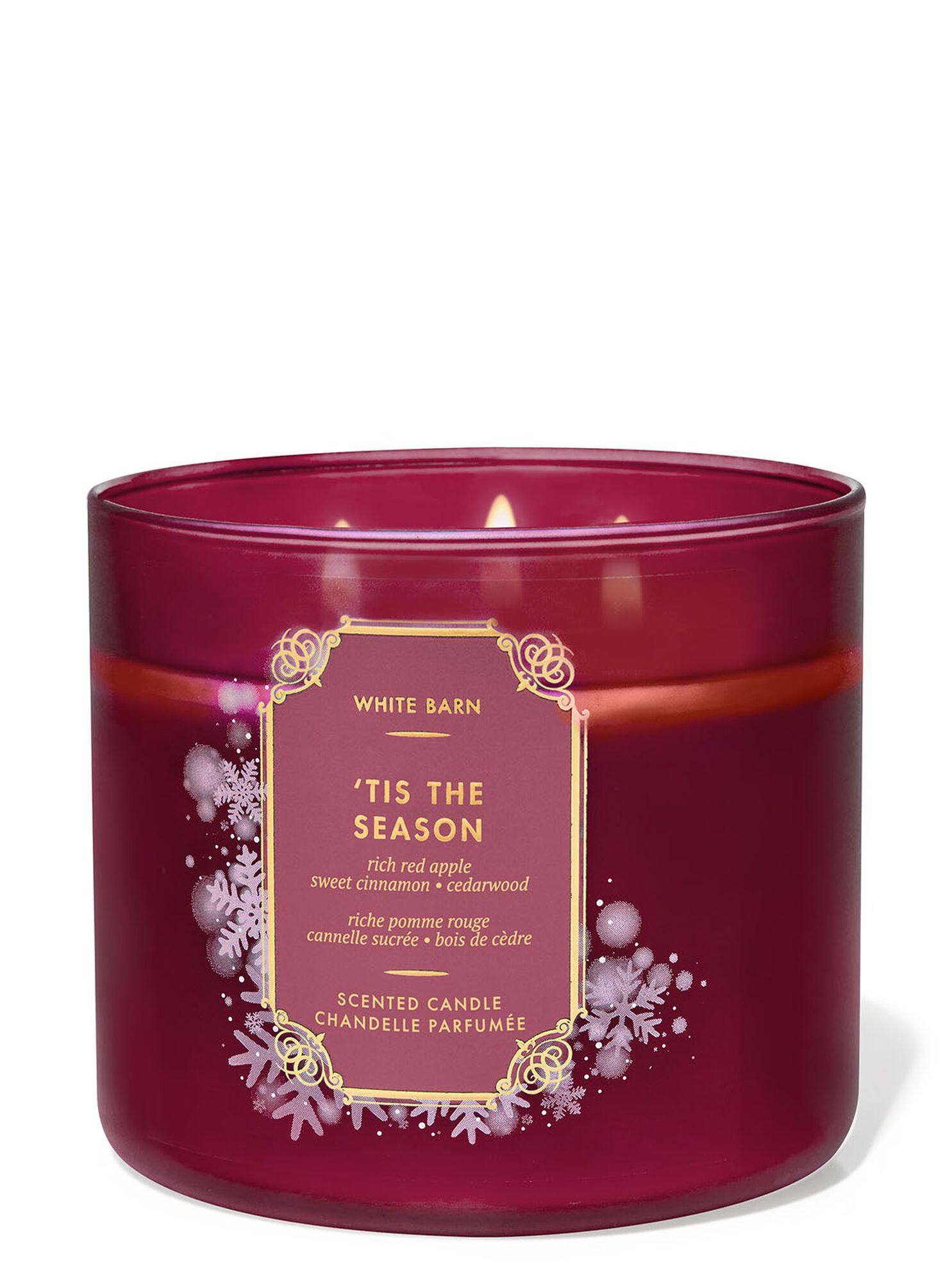 Buy Tis The Season 3-Wick Candle Online | Bath & Body Works Thailand