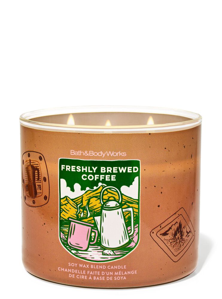 Freshly Brewed Coffee 3-Wick Candle 3-Wick Candle
