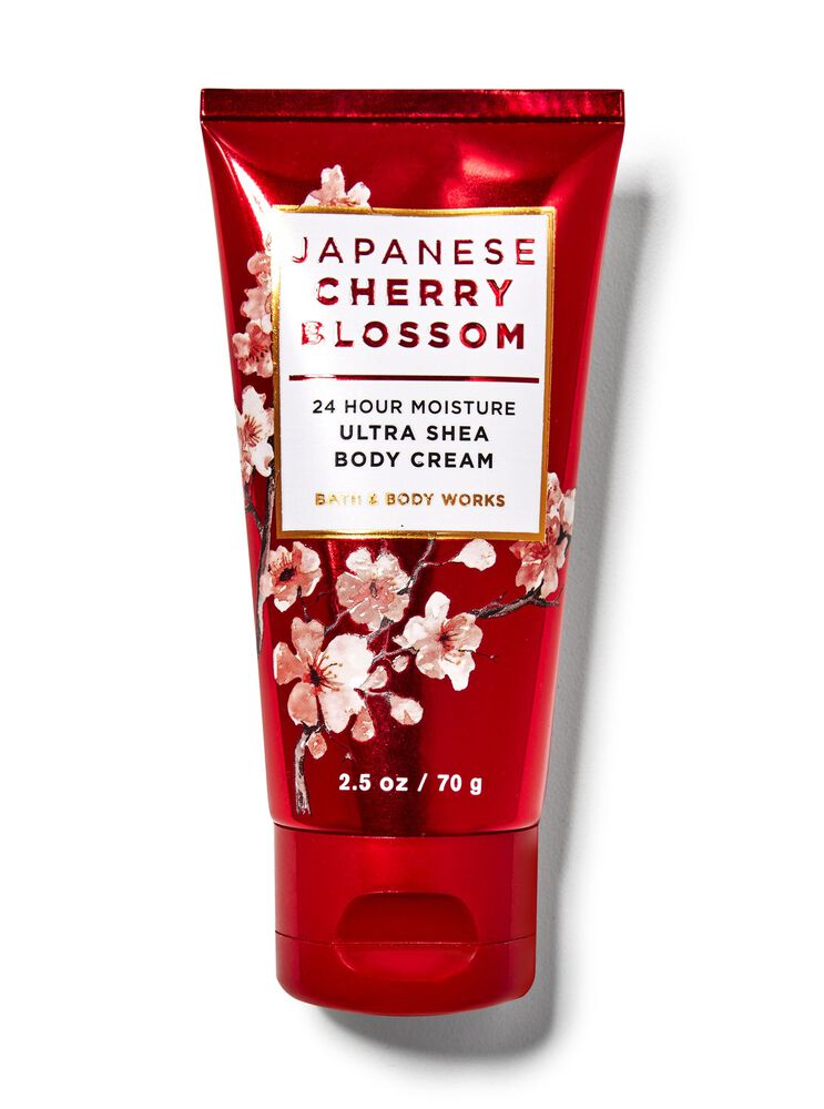 Japanese Cherry Blossom Travel Size Body Cream Travel Size Body Cream