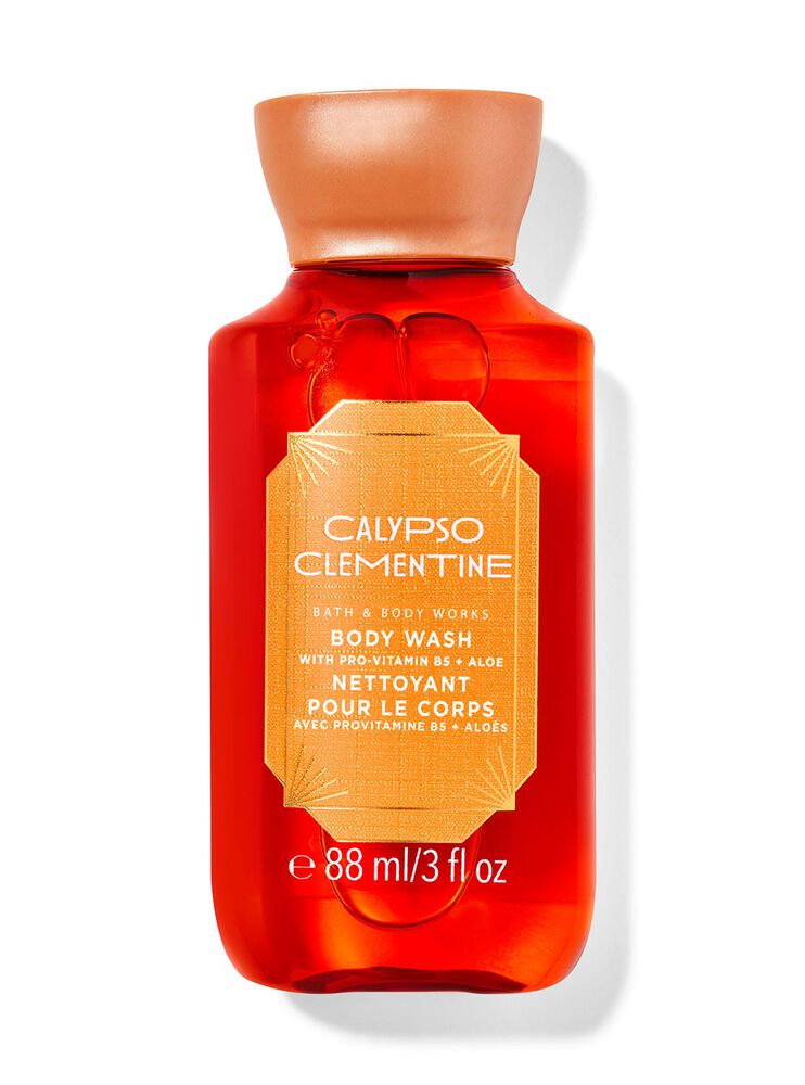 Calypso Clementine Travel Size Body Wash สบู่อาบน้ำขนาดพกพา