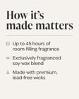 Mahogany Teakwood 3-Wick Candle image number null