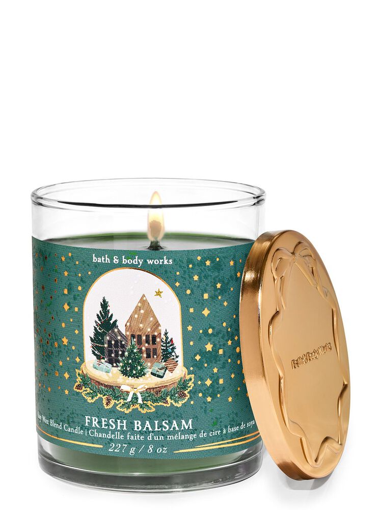 Fresh Balsam Single Wick Candle เทียนหอม 1 ไส้
