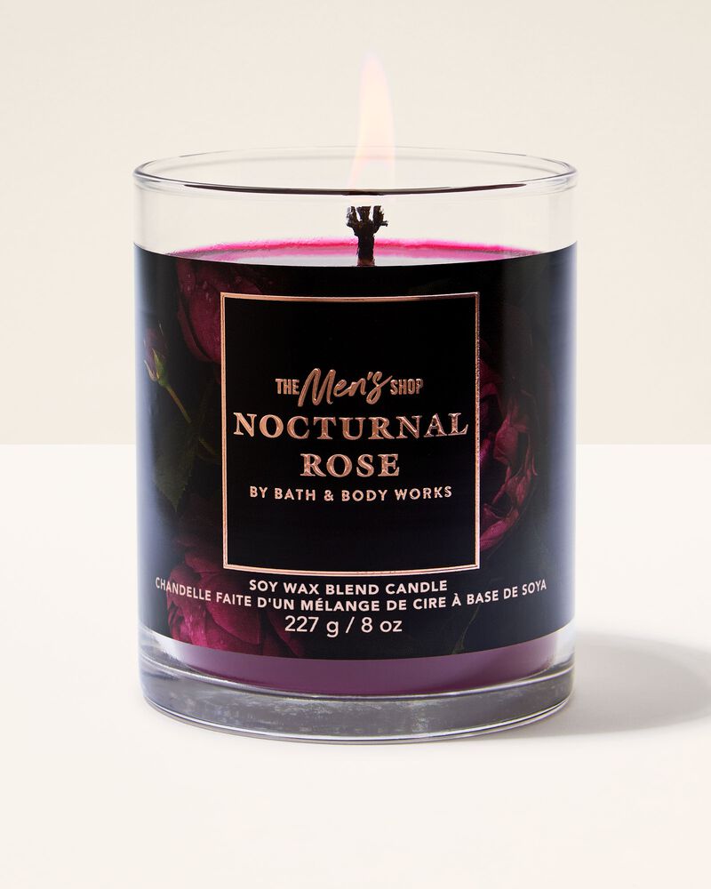 Nocturnal Rose Single Wick Candle เทียนหอม 1 ไส้
