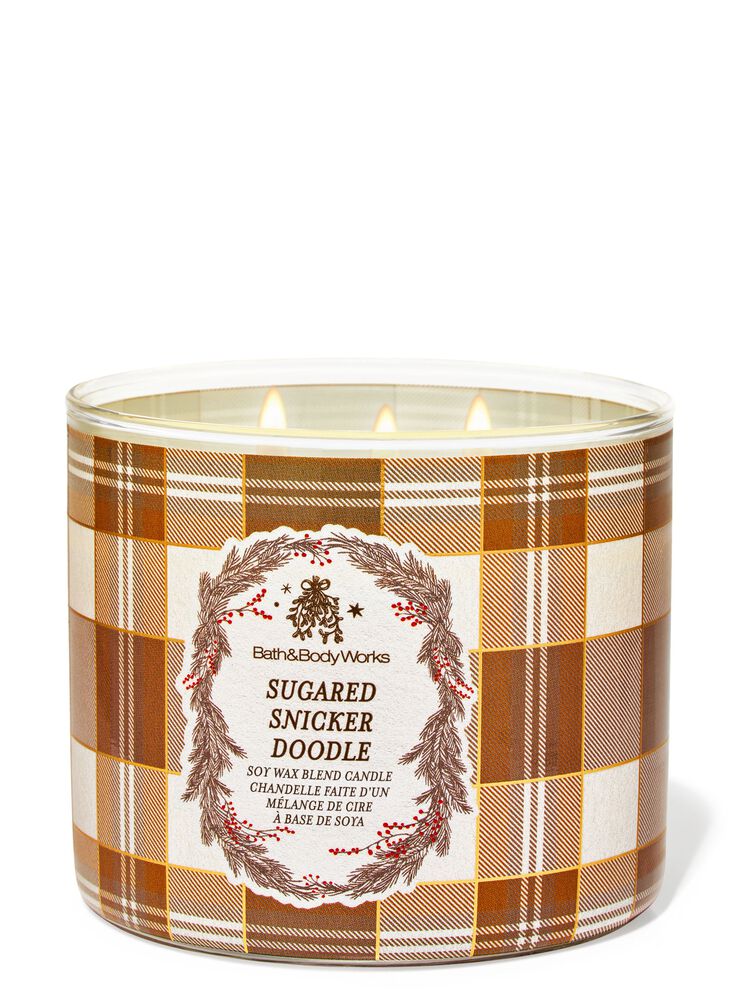 Sugared Snickerdoodle 3-Wick Candle เทียนหอม 3 ไส้