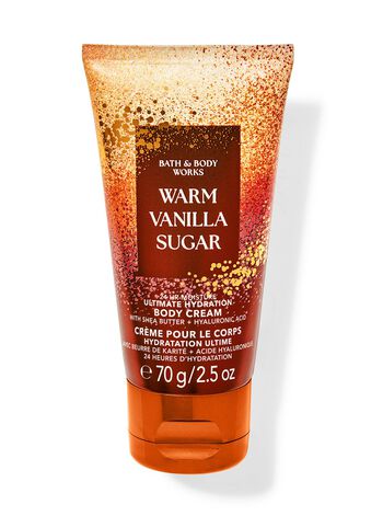 Warm Vanilla Sugar Travel Size Ultimate Hydration Body Cream บอดี้ครีมขนาดพกพา