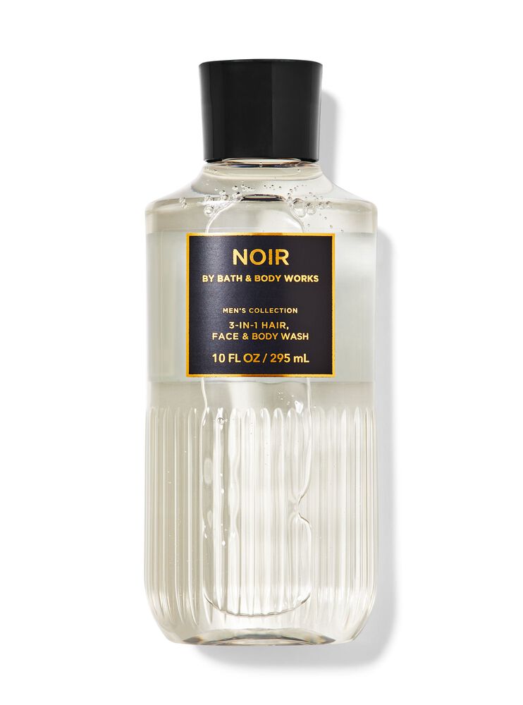Noir 3-in-1 Hair, Face & Body Wash สบู่สูตร 3-in-1