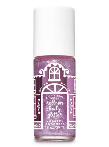 Grape Goodness Rollerball Roll-On Body Glitter