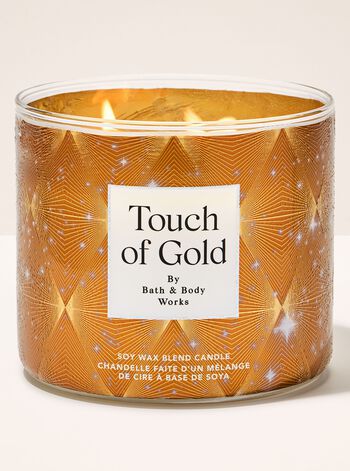Touch of Gold 3-Wick Candle เทียนหอม 3 ไส้