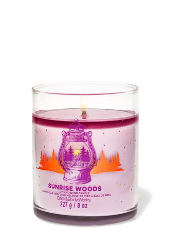 Sunrise Woods Signature Single Wick Candle เทียนหอม 1 ไส้