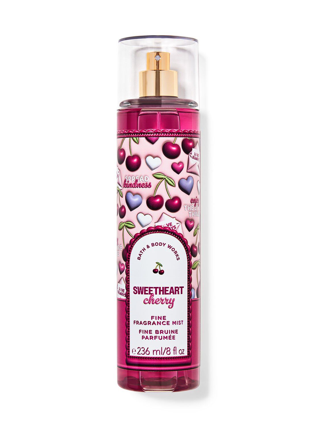 Shop Sweetheart Cherry Fine Fragrance Mist | TH Bath & Body Works
