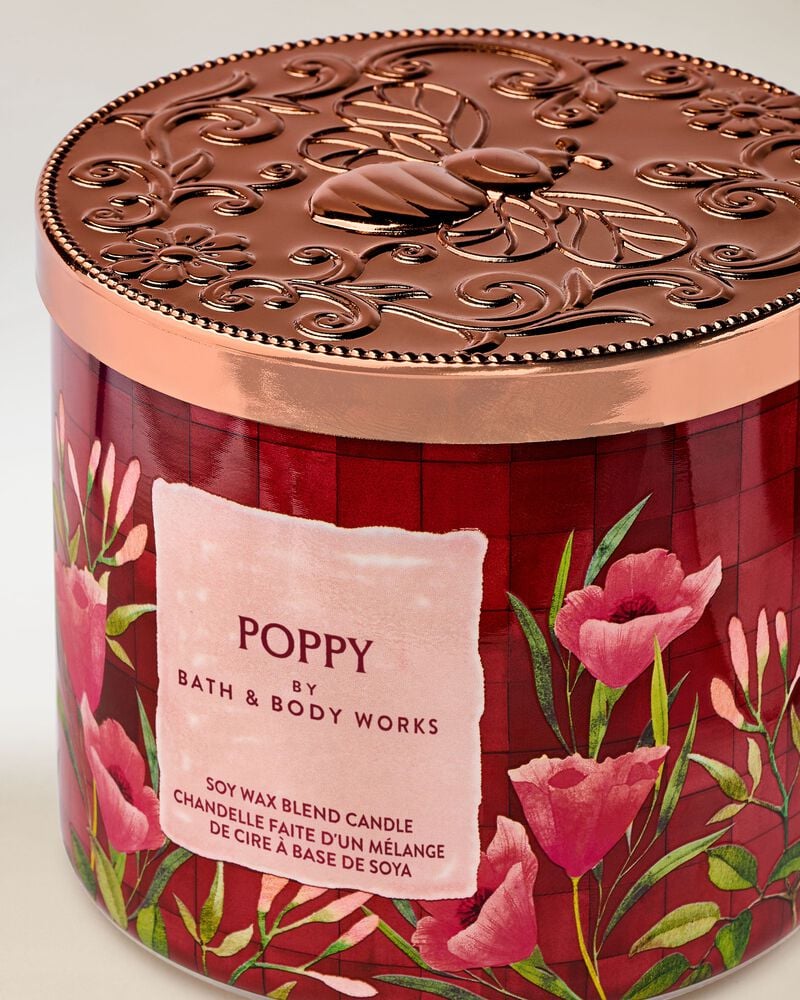 Poppy 3-Wick Candle เทียนหอม 3 ไส้
