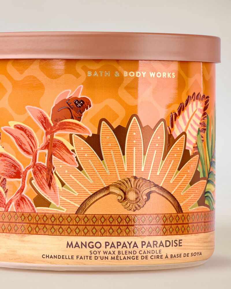 Mango Papaya Paradise 3-Wick Candle เทียนหอม 3 ไส้