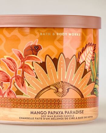 Mango Papaya Paradise 3-Wick Candle เทียนหอม 3 ไส้