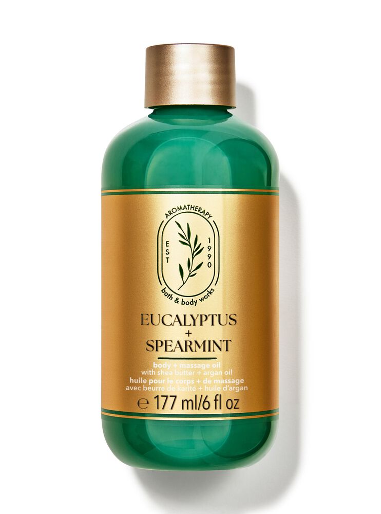 Eucalyptus Spearmint Body and Massage Oil บอดี้ออยล์