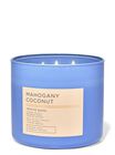 Mahogany Coconut 3-Wick Candle image number null