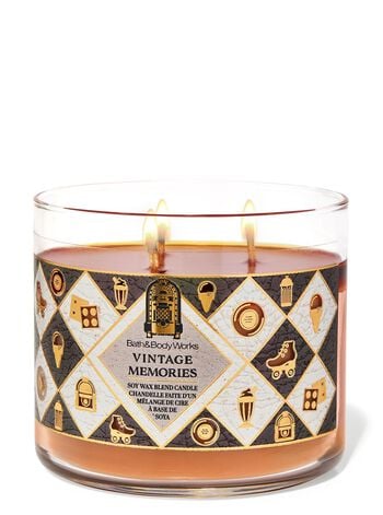 Vintage Memories 3-Wick Candle เทียนหอม 3 ไส้