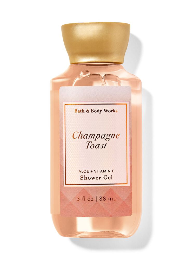 Champagne Toast Travel Size Shower Gel Travel Size Shower Gel