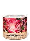 Pink Pineapple Sunrise 3-Wick Candle image number null