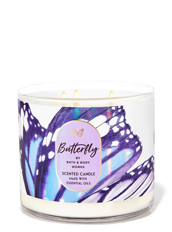 Butterfly 3-Wick Candle 3-Wick Candle