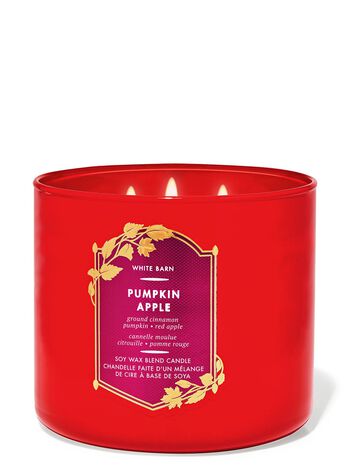 Pumpkin Apple 3-Wick Candle เทียนหอม 3 ไส้