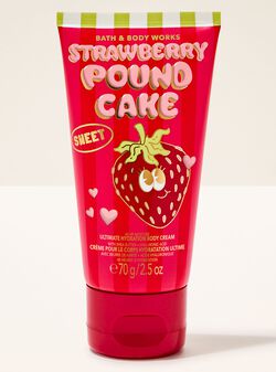 Strawberry Pound Cake Travel Size Ultimate Hydration Body Cream