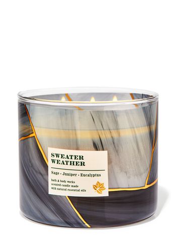 Sweater Weather 3-Wick Candle เทียนหอม 3 ไส้