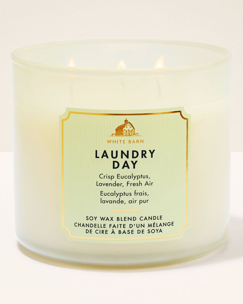 Laundry Day 3-Wick Candle เทียนหอม 3 ไส้