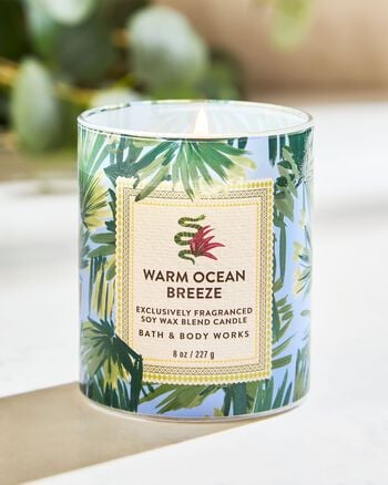 Warm Ocean Breeze Single Wick Candle เทียนหอม 1 ไส้