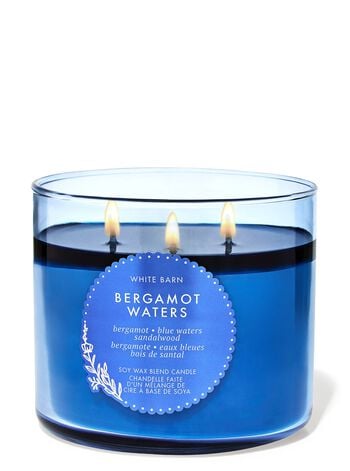 Bergamot Waters 3-Wick Candle เทียนหอม 3 ไส้