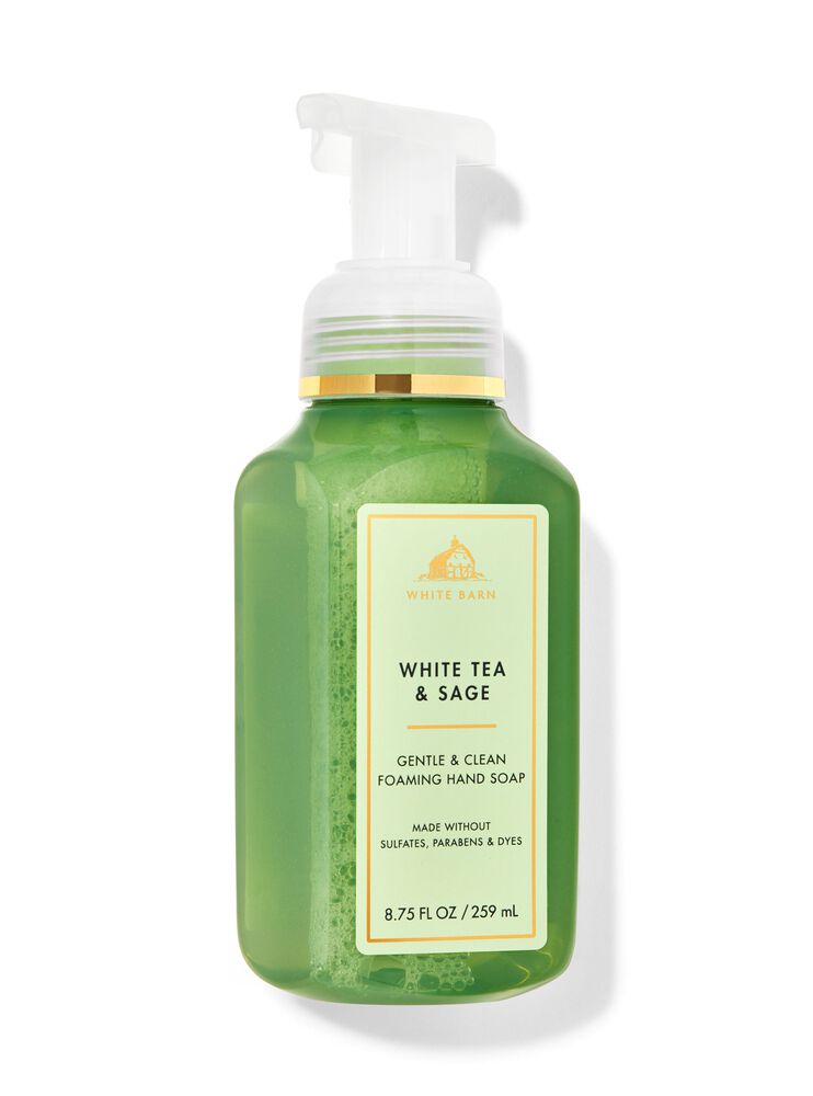 White Tea & Sage Gentle & Clean Foaming Hand Soap โฟมล้างมือ