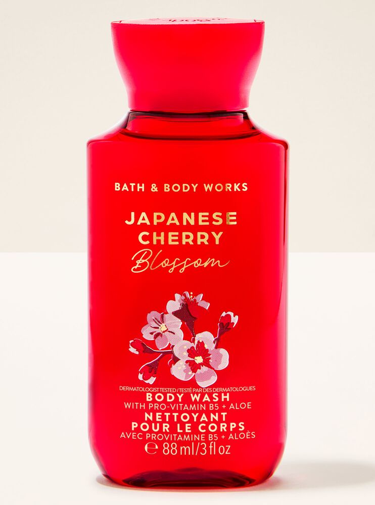 Japanese Cherry Blossom Travel Size Body Wash สบู่อาบน้ำขนาดพกพา