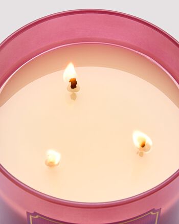 Pink Lilac & Vanilla 3-Wick Candle เทียนหอม 3 ไส้