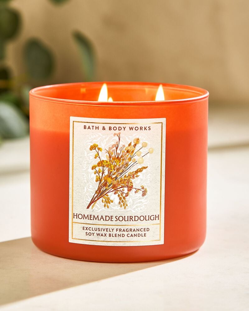 Homemade Sourdough 3-Wick Candle เทียนหอม 3 ไส้