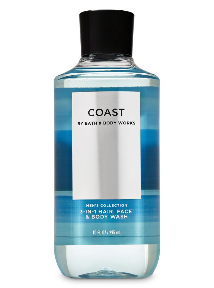 Coast Body Wash & Shower Gel สบู่สูตร 3-in-1