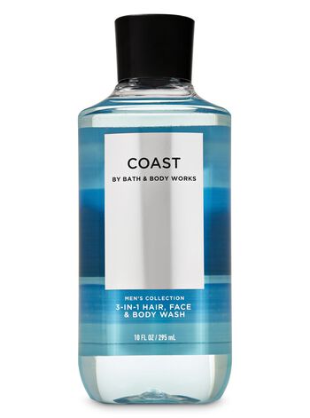 Coast Body Wash & Shower Gel สบู่สูตร 3-in-1