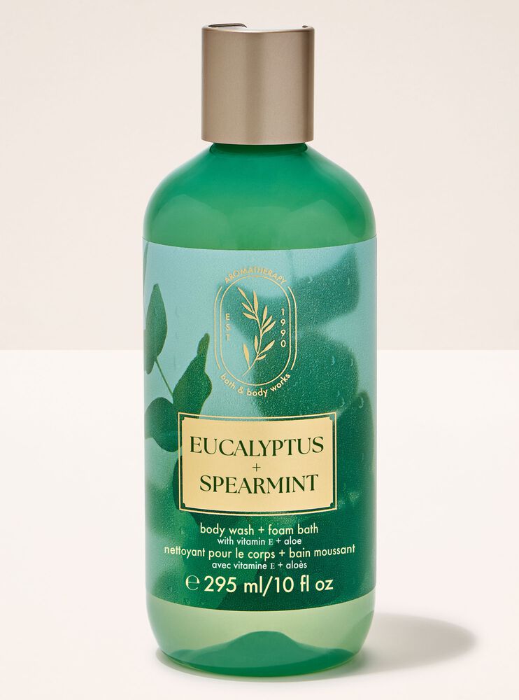 Eucalyptus Spearmint Body Wash & Foam Bath สบู่อาบน้ำ