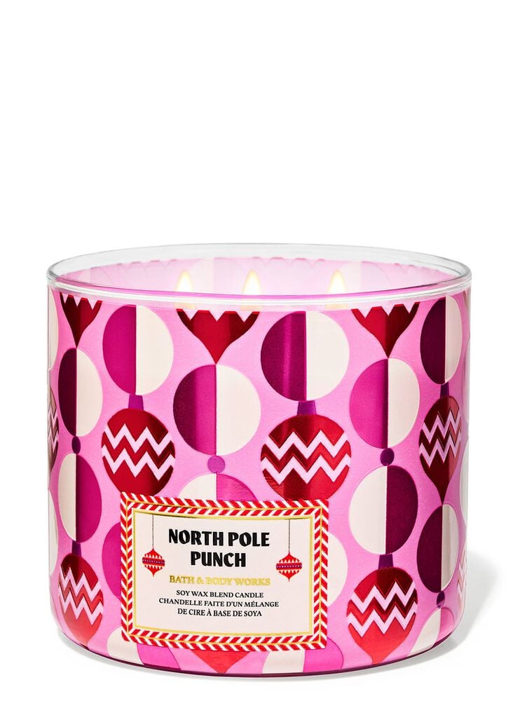 North Pole Punch 3-Wick Candle เทียนหอม 3 ไส้