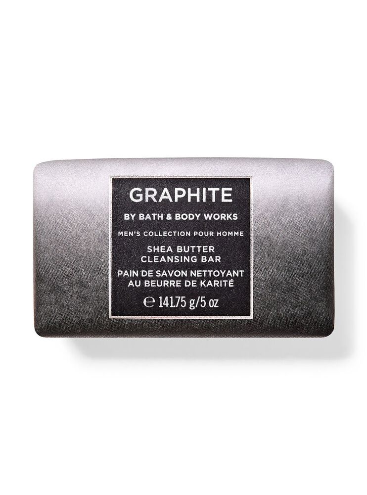 Graphite Shea Butter Cleansing Bar สบู่ก้อน