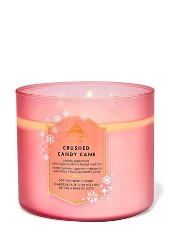 Crushed Candy Cane 3-Wick Candle เทียนหอม 3 ไส้