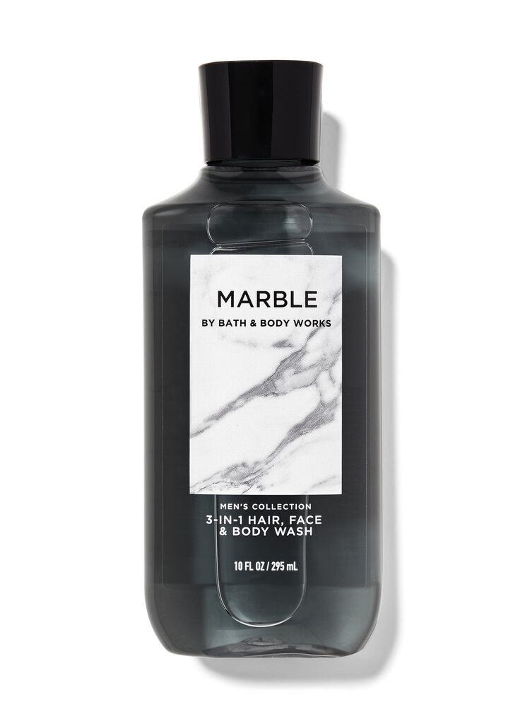 Marble Body Wash & Shower Gel สบู่สูตร 3-in-1